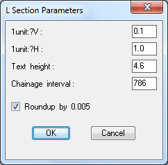 Old dialog box for 'LineToSlope' command